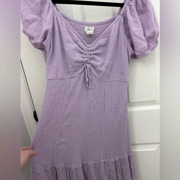 Lavender Off-Shoulder Sundress, Sz M - Picture 6 of 7